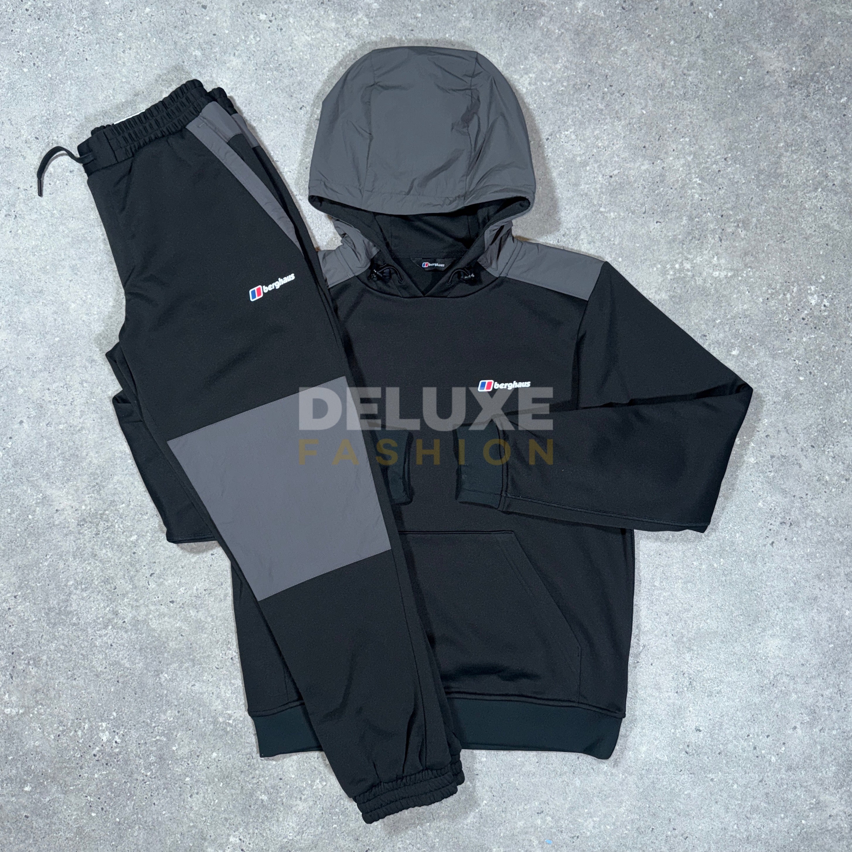 Berghaus winter hooded tracksuit (black)