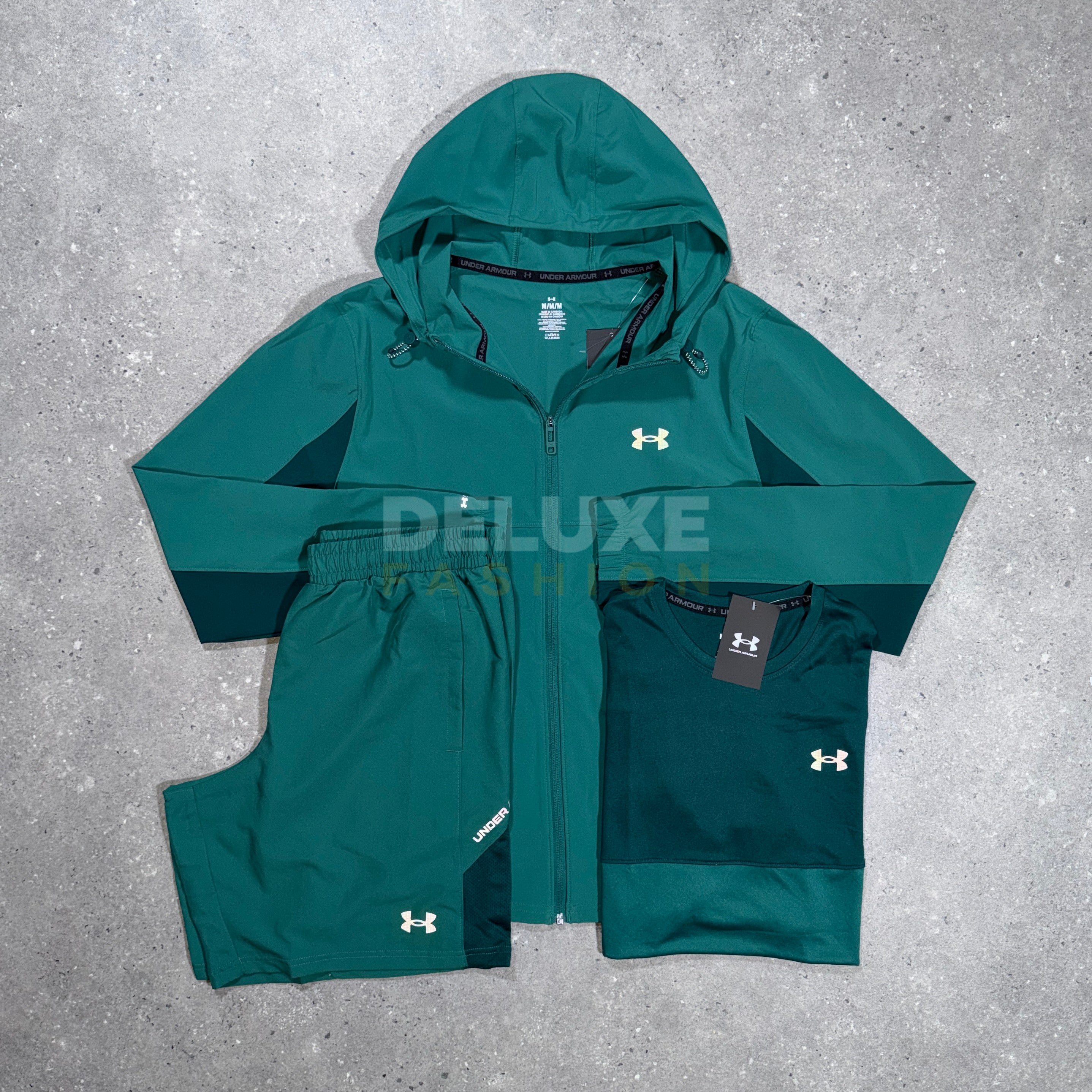 Under armour tech tri set (green)