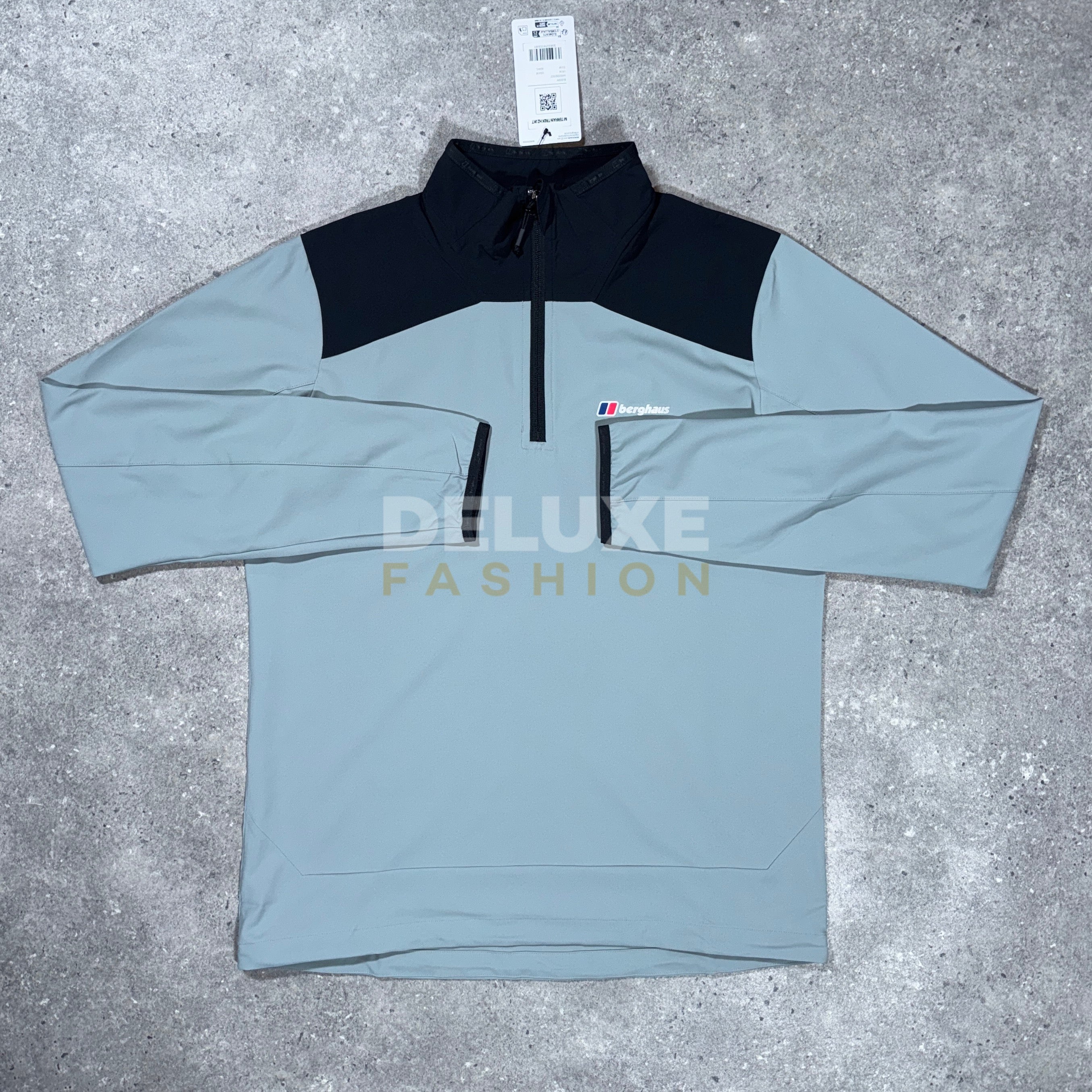 Berghaus territory 1/4 zip (smoke)