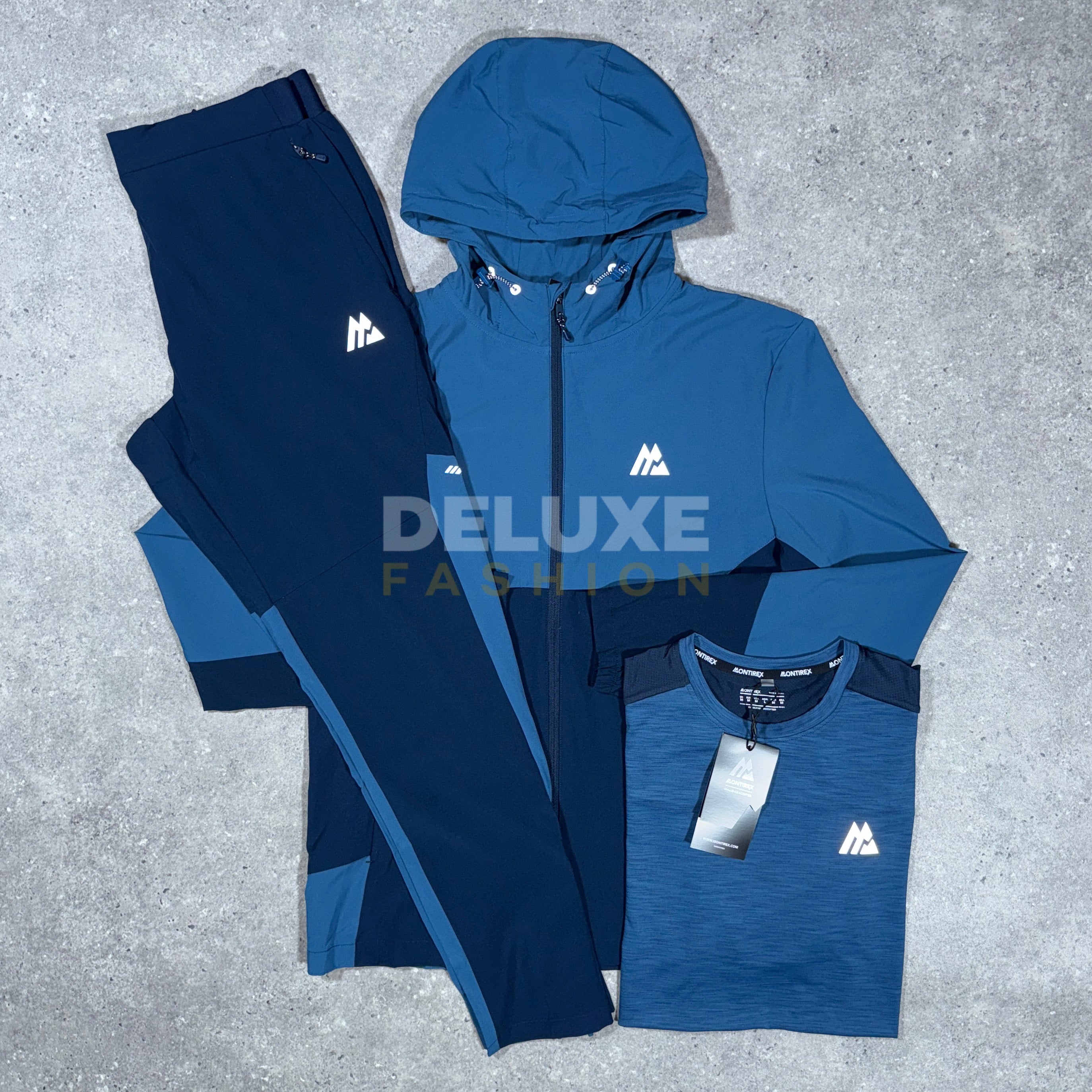 Montirex force tracksuit set (blue)