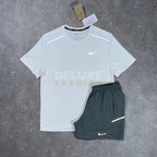 Nike miler 4.0 set (white/grey)