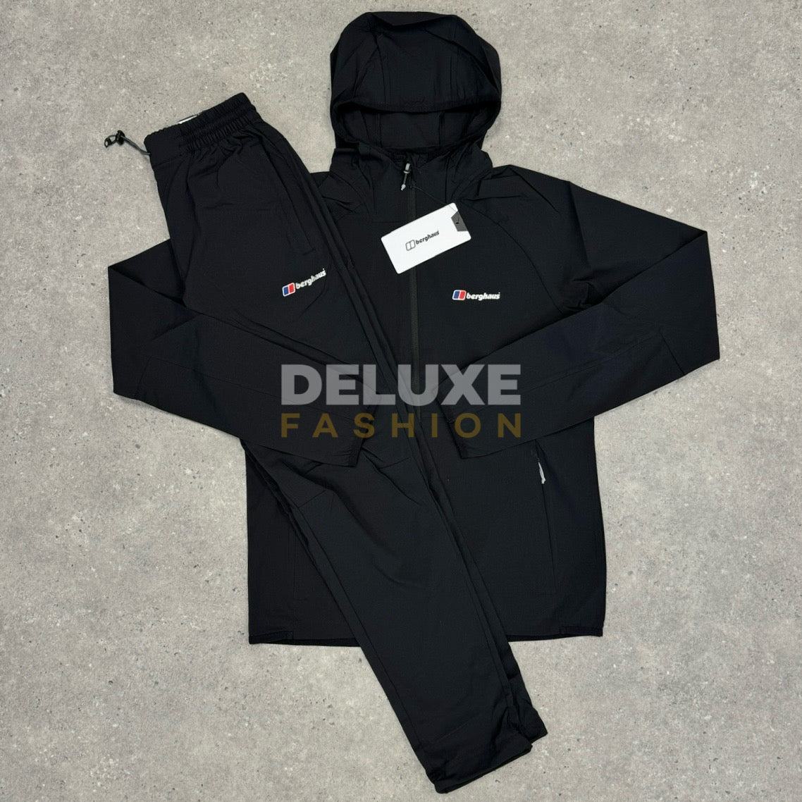Berghaus woven tracksuit (black)
