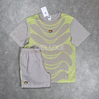 Nike tn tech set (beige/neon)