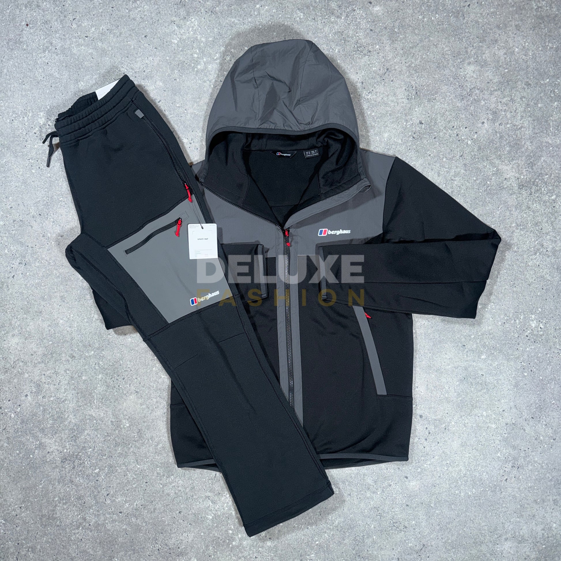 Berghaus Theran+ Padded hoodie in black