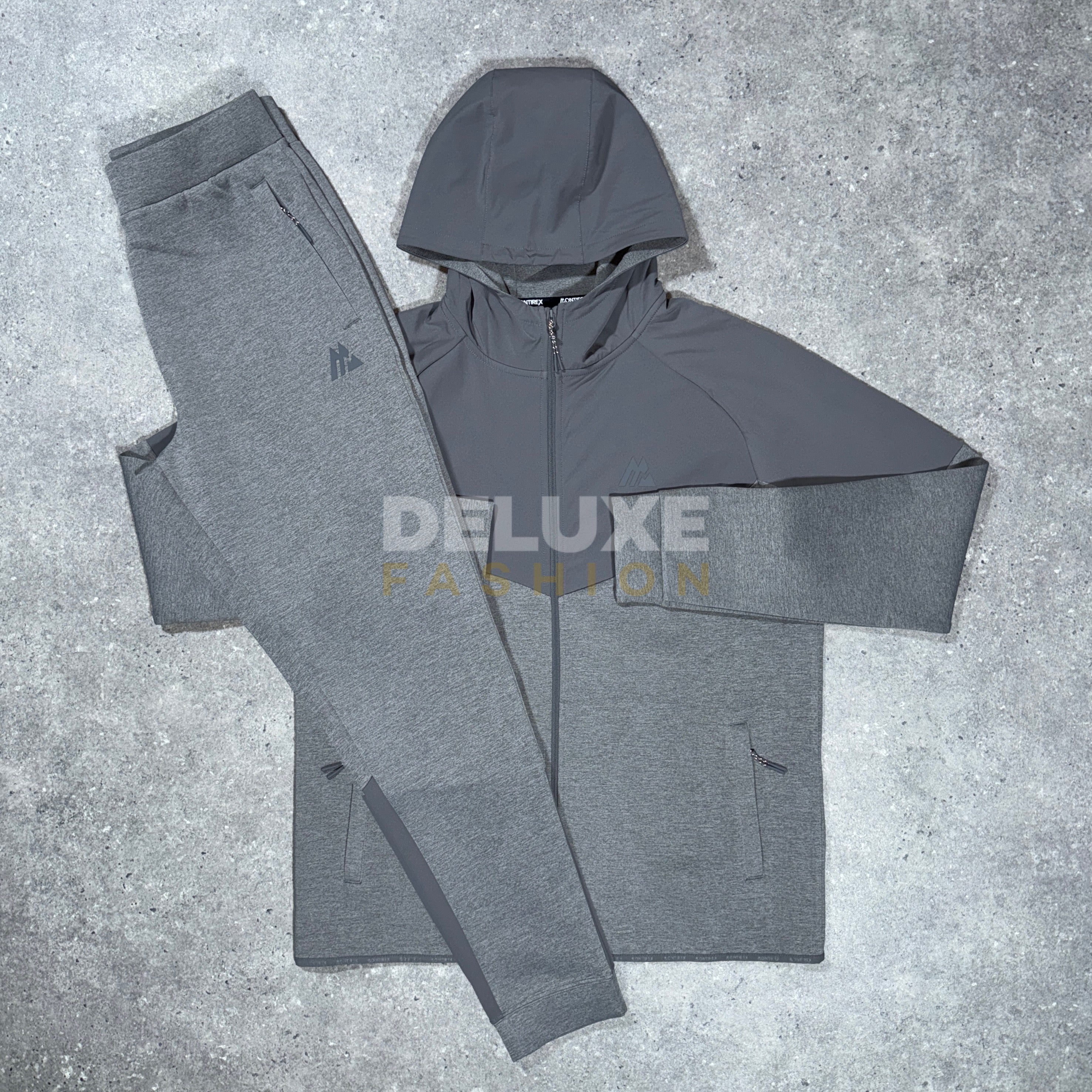 Montirex recoup fleece tracksuit (grey)