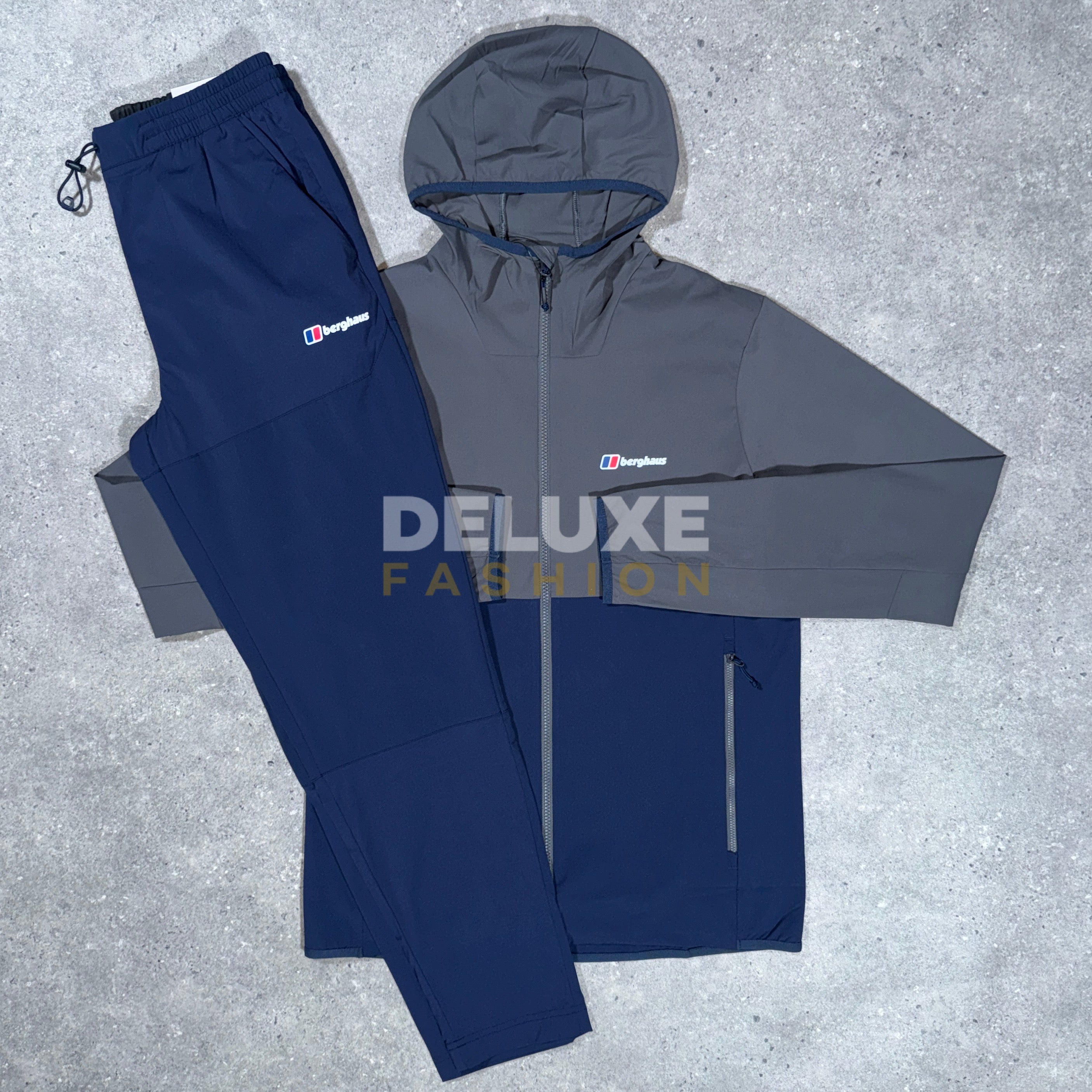 Berghaus woven tracksuit (navy/grey)