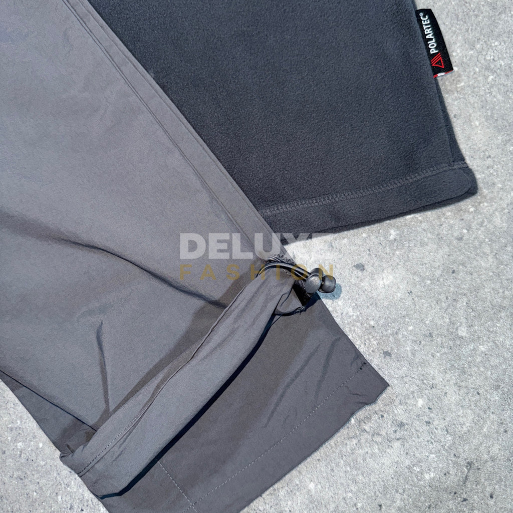 Montirex 1/4 zip fleece tracksuit (grey/blue)