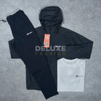 Berghaus valley tracksuit set (black/white)