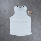 Nike miler vest set (white/grey)