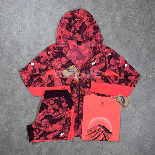 Asics Trail tri set in pink