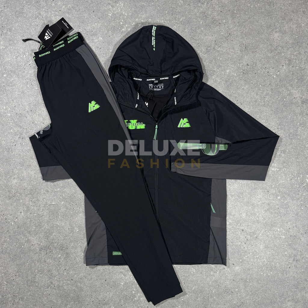 Montirex mtx tracksuit (black/green)