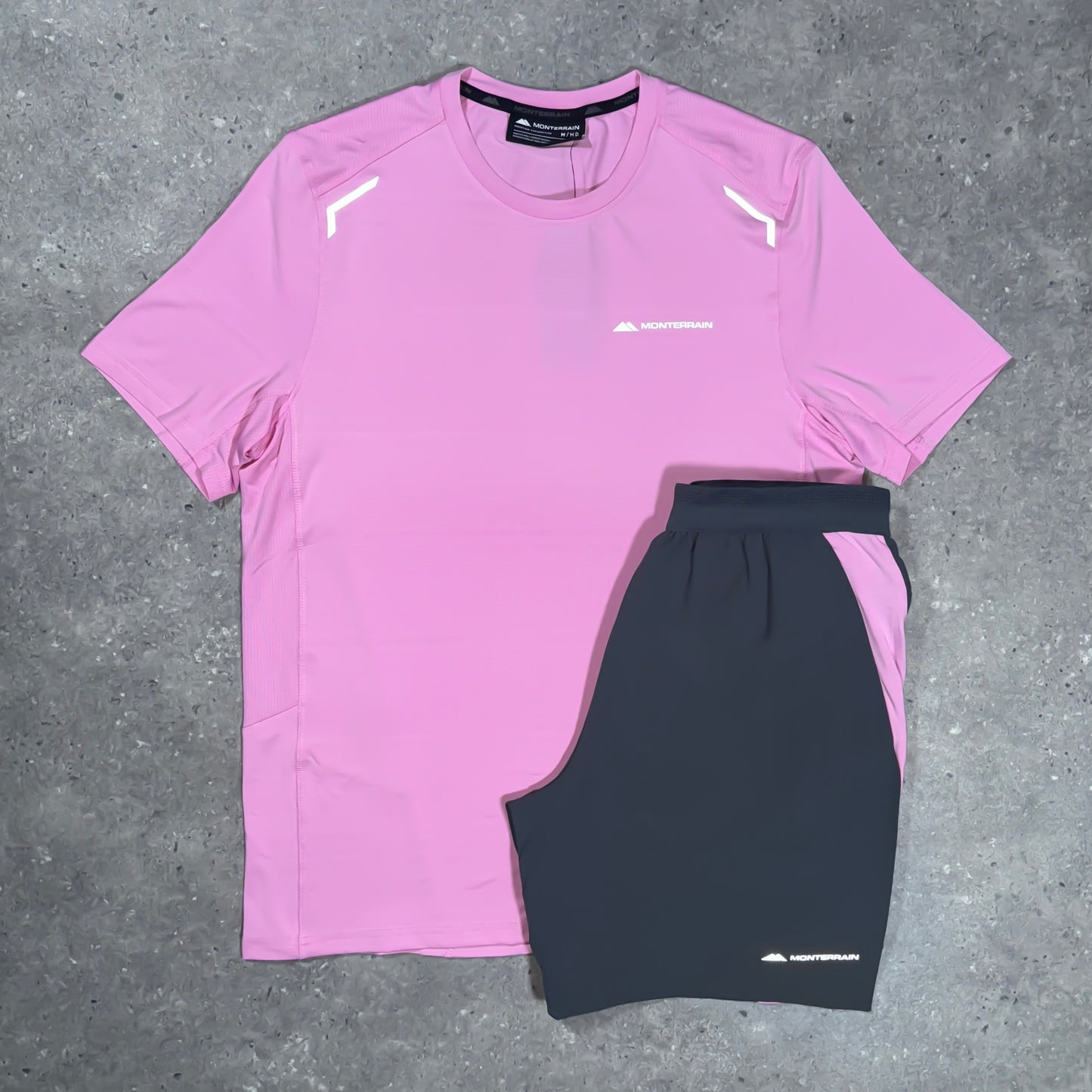 Monterrain distance set (pink/grey)