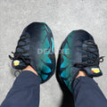 Plush slippers tn inspired (aqua fade)