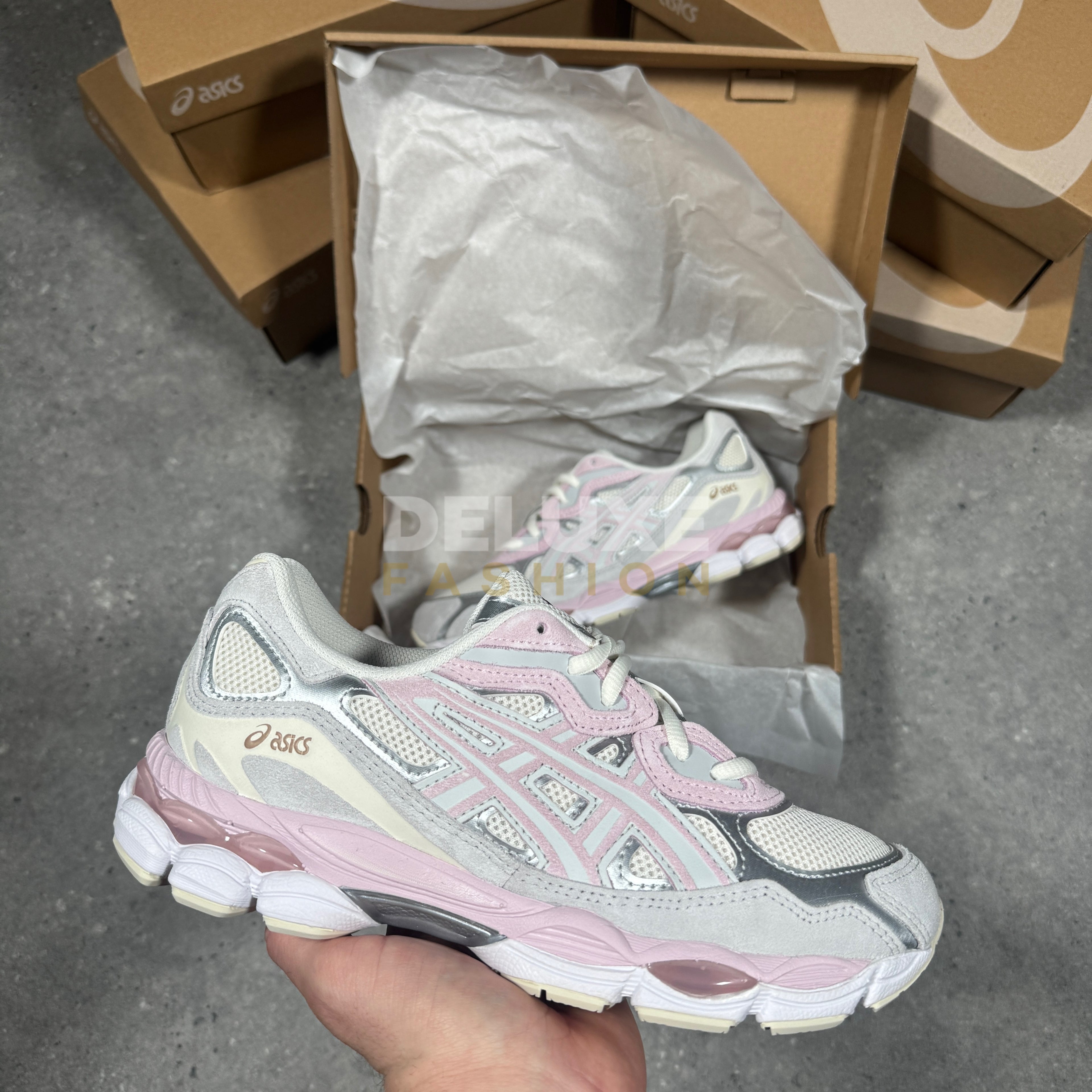 Asics gel nyc (pink/grey)