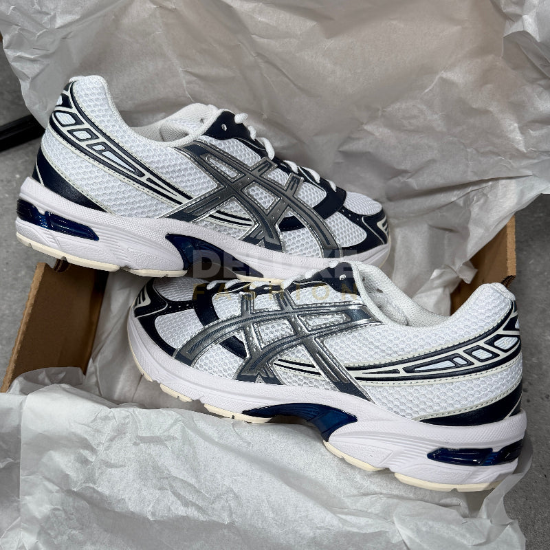 Asics Gel-1130 Trainers – White/Navy