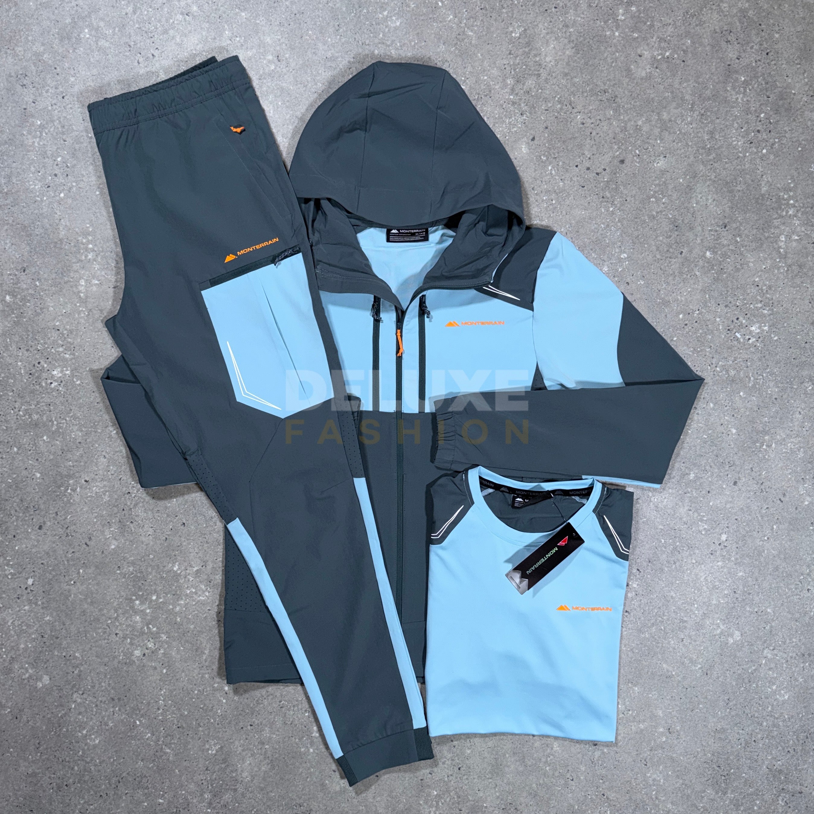 Monterrain space tracksuit set (blue)