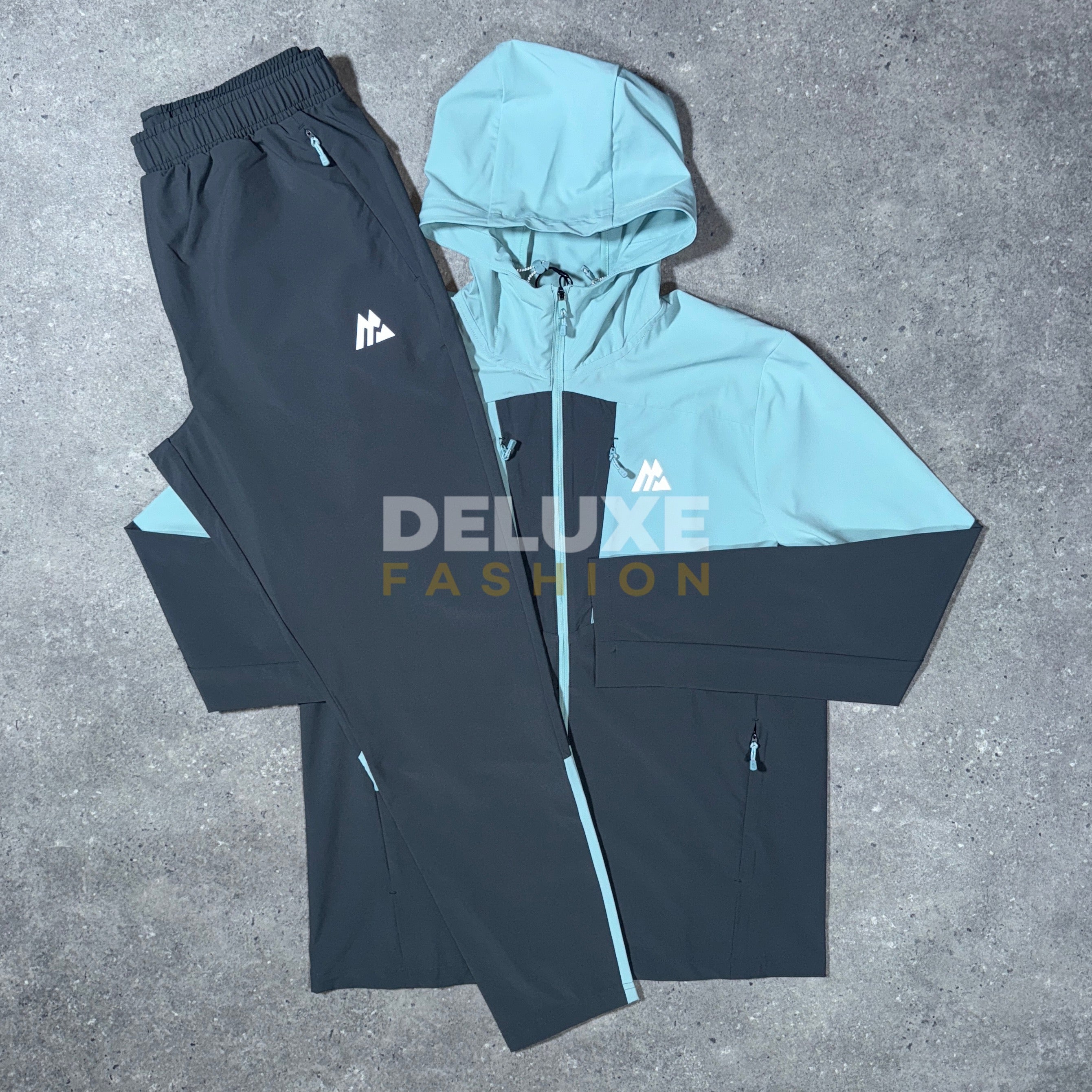 Montirex force tracksuit (grey/mint)