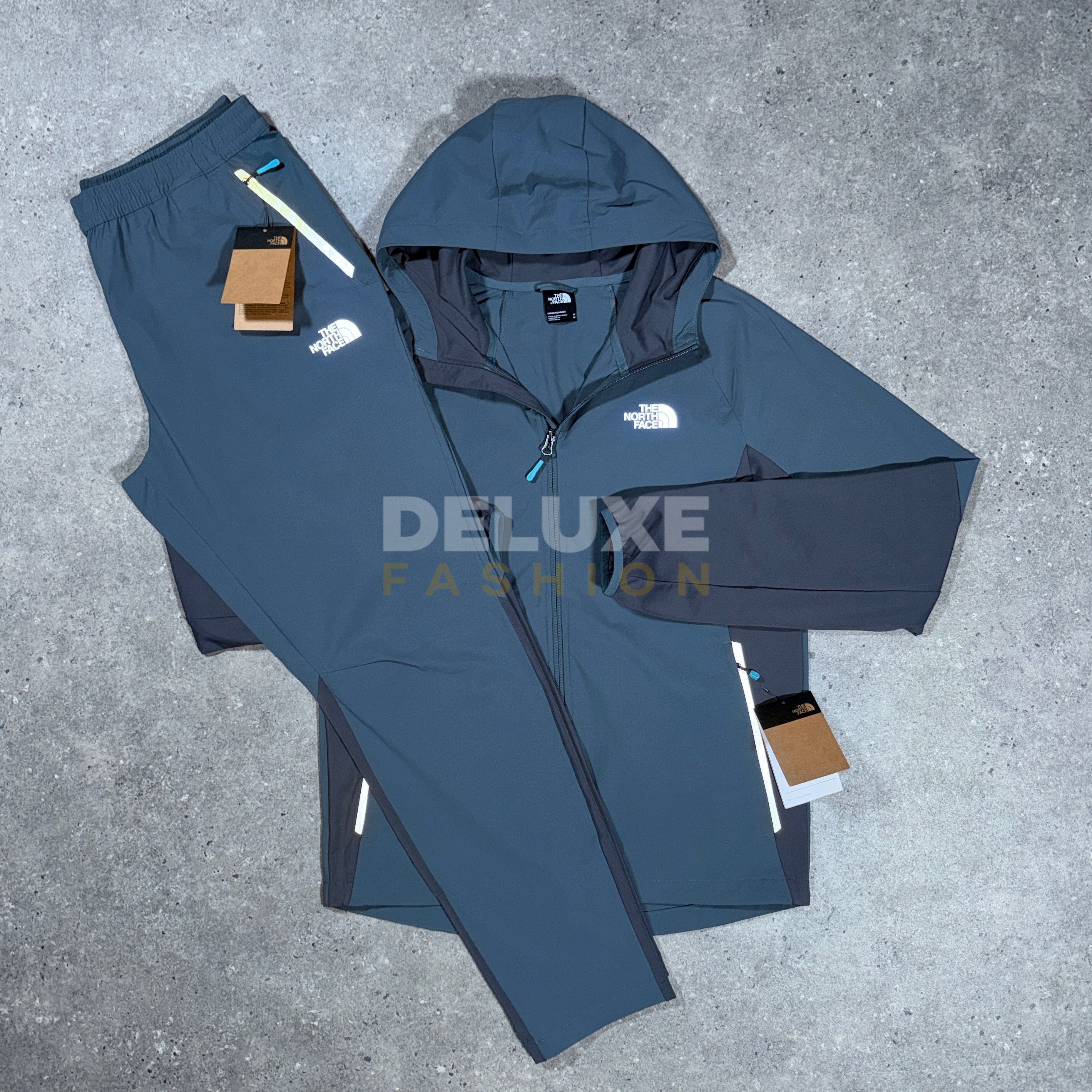 The north face woven tracksuit (blue)
