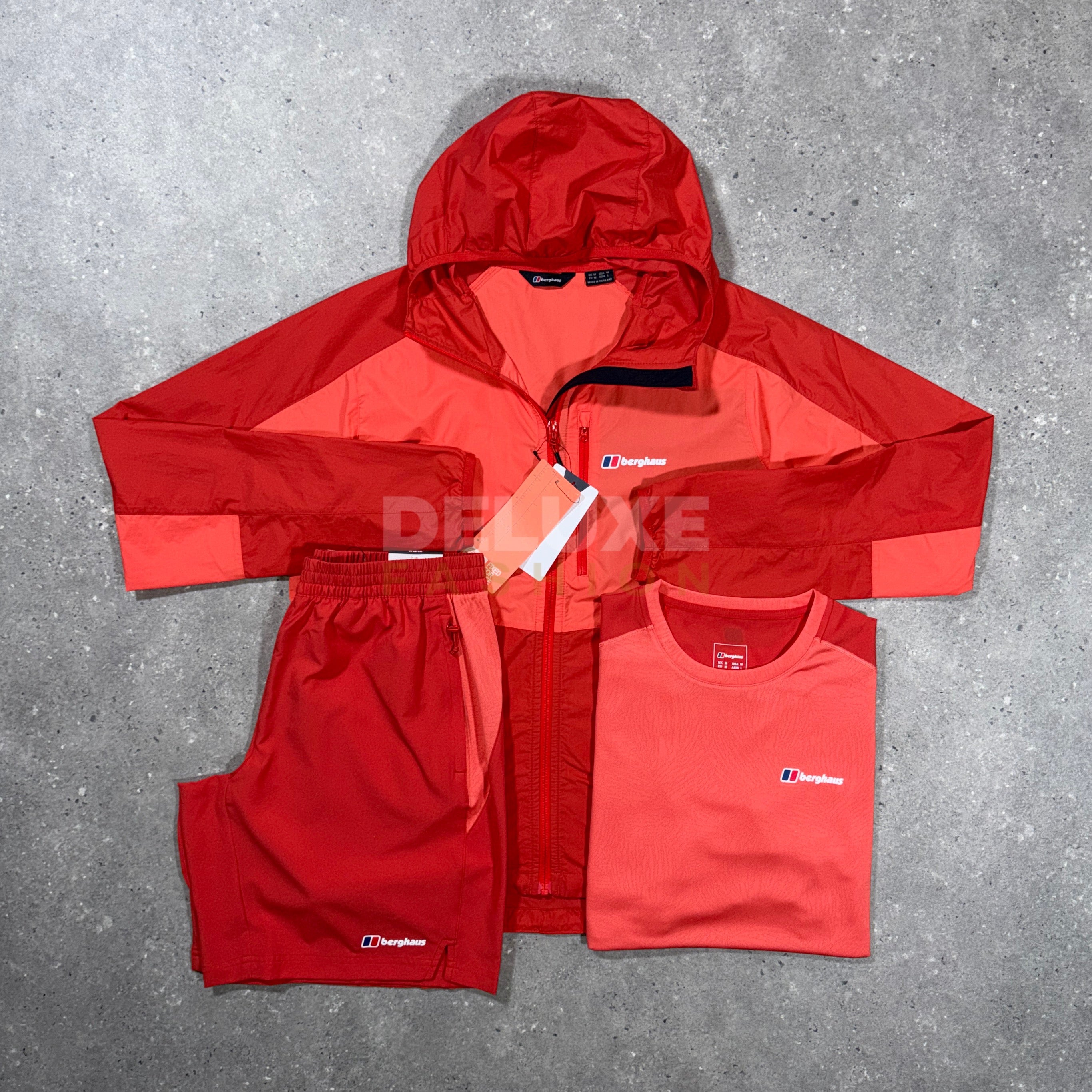 Berghaus tintagel tri set (red)