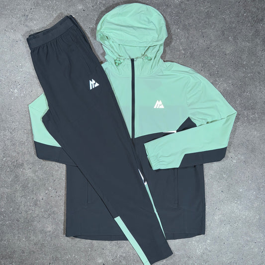 Montirex woven tracksuit (moss/grey)