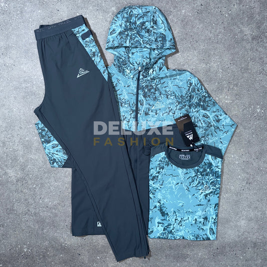 Montirex mtx tracksuit set (grey/blue)