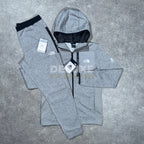 The north face shell tracksuit (grey)