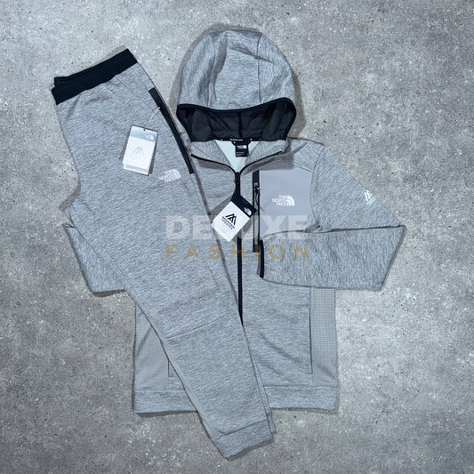 The north face shell tracksuit (grey)