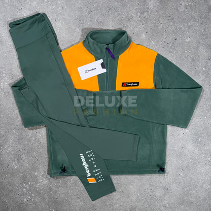 Berghaus Women's Mountain 1/4 Zip Fleece Set - Green