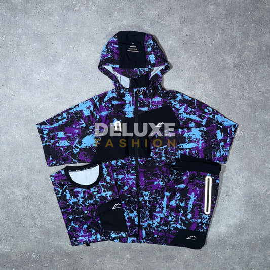 Active splatter tri set (purple)