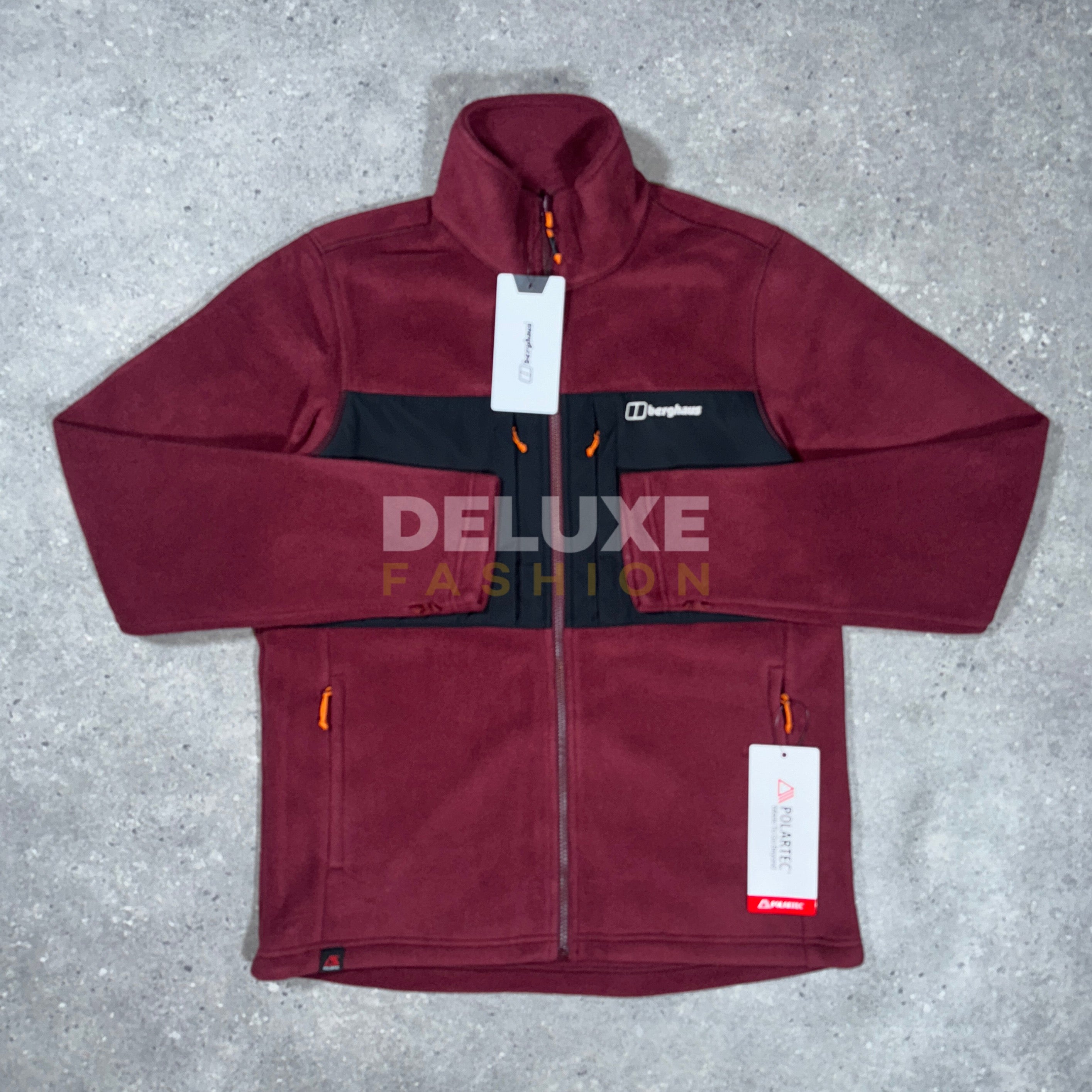 Berghaus guide fleece (red/black)