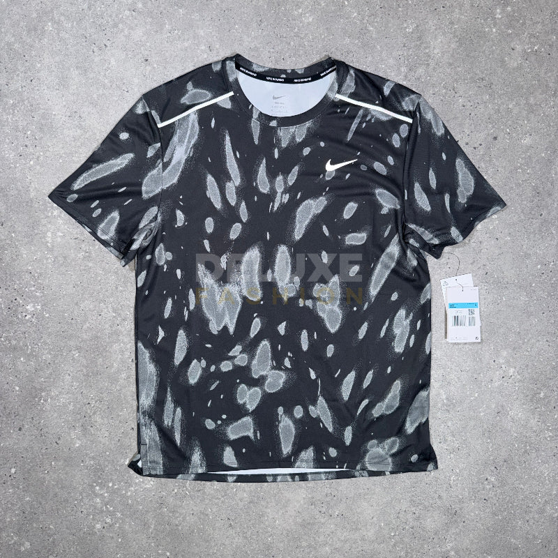 Nike Miler Patch Tracksuit Set – Black/Grey