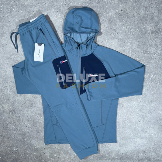 Berghaus cotton tracksuit (blue)