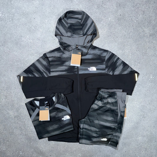 The north face 24/7 tri set (black)
