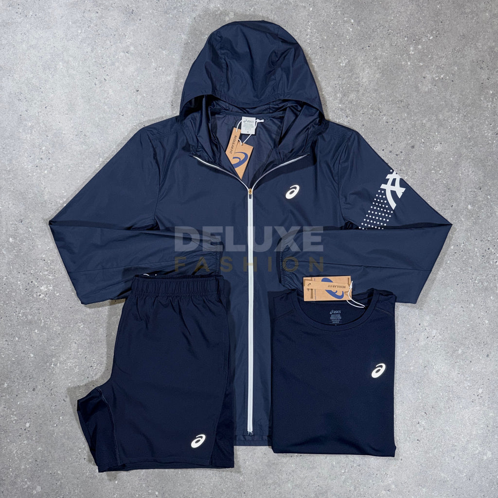 Asics icon tri set (navy)