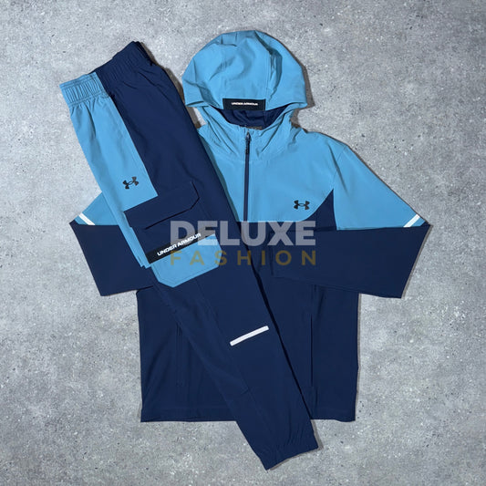 Under armour tech woven tracksuit (blue)