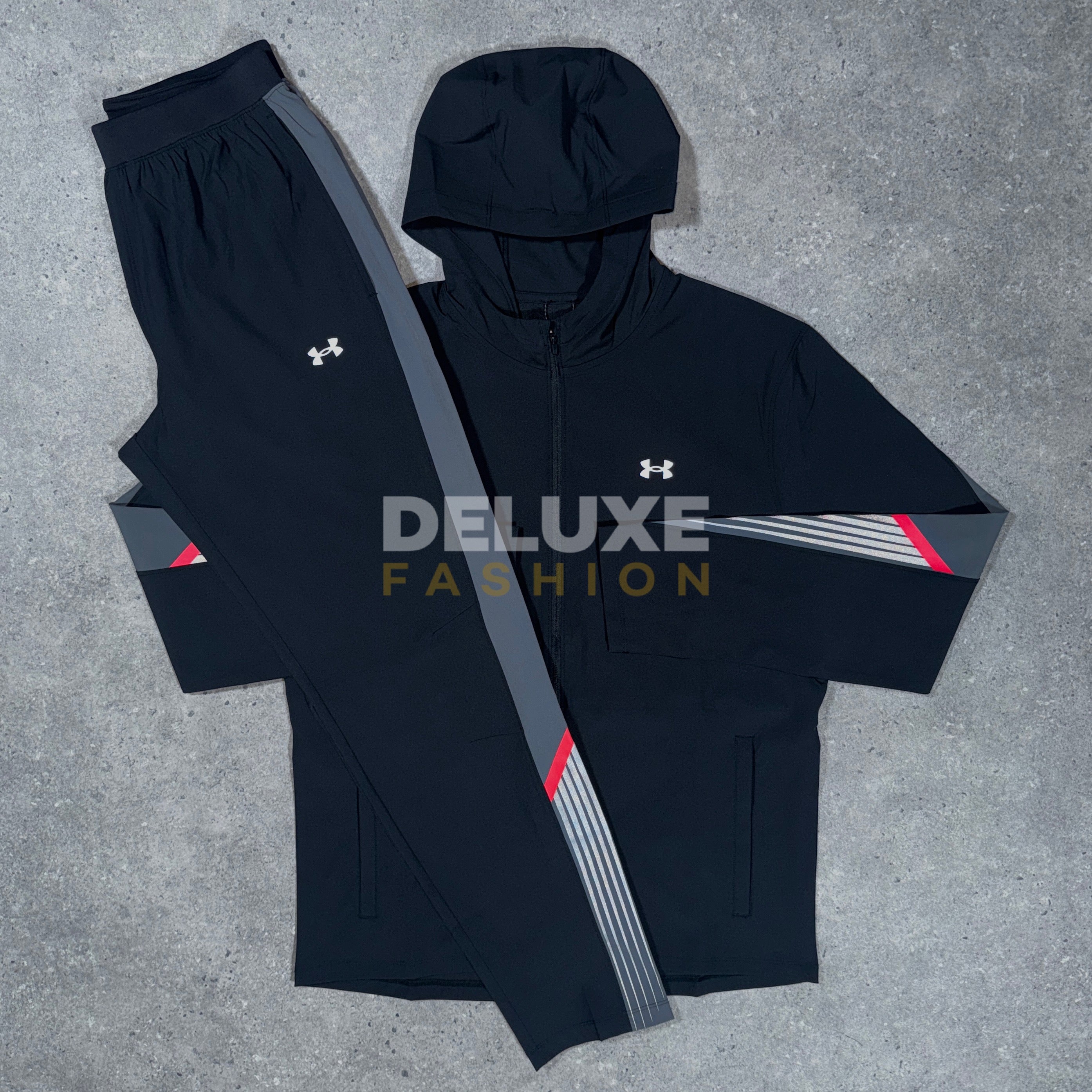 Under armour pace tracksuit (black)