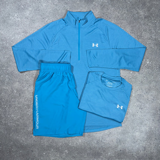 Under armour tech tri set (blue)