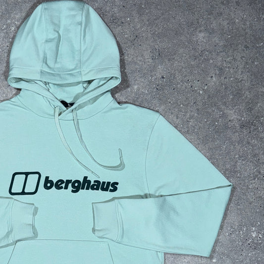 Berghaus big logo hoody (green)