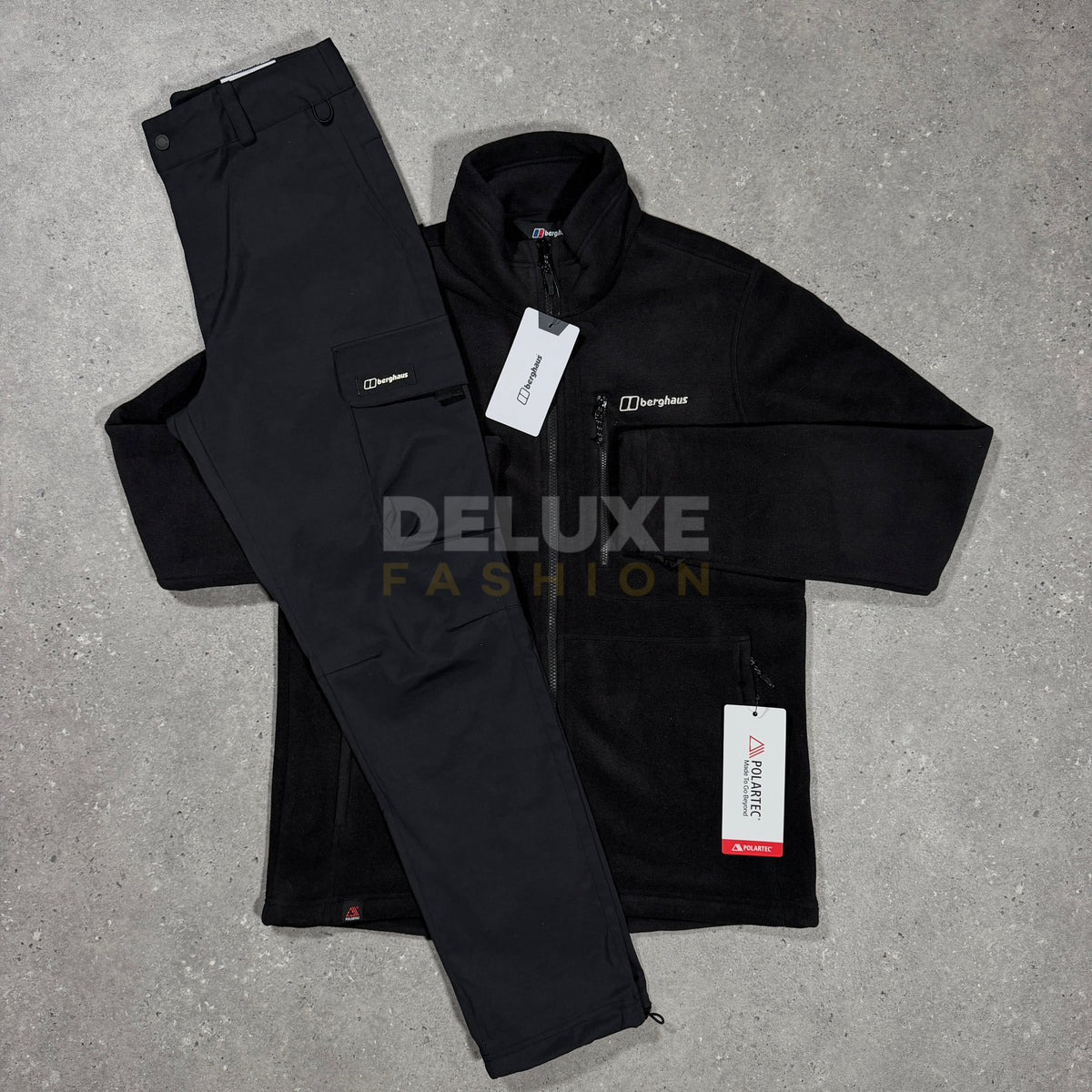 Berghaus Polartech FZ Fleece Tracksuit - Black
