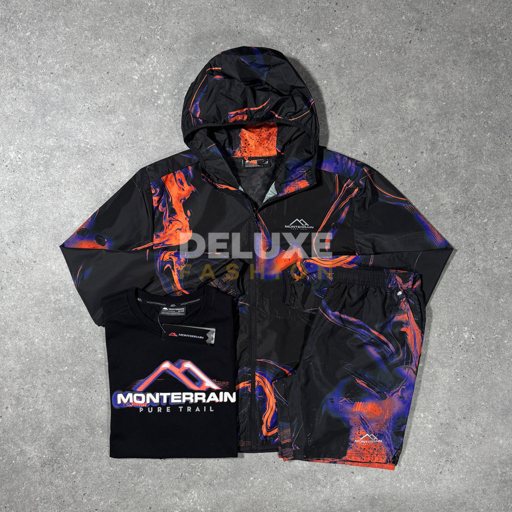 Monterrain galaxy tri set (black/purple)*