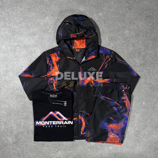 Monterrain galaxy tri set (black/purple)