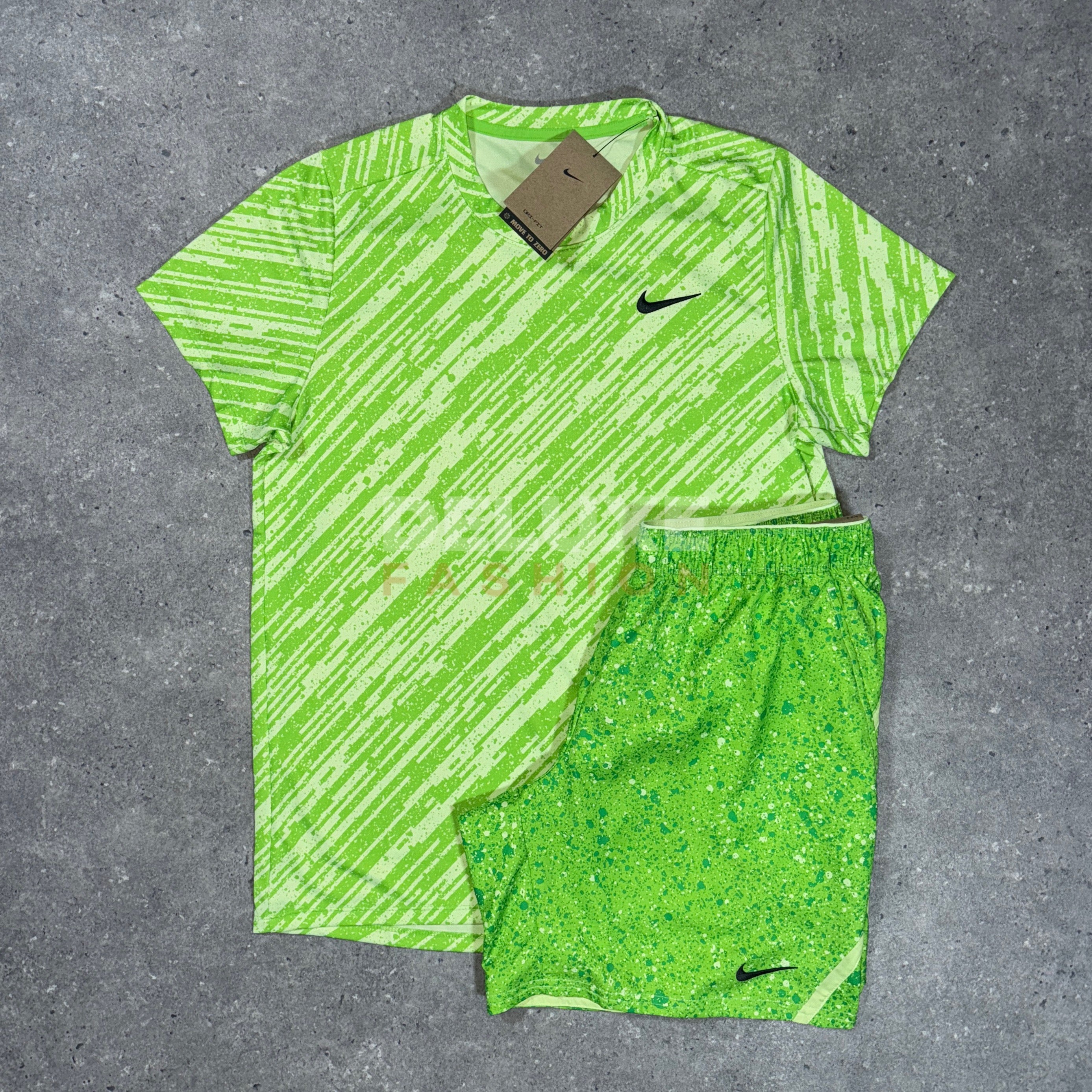Nike court set (neon)