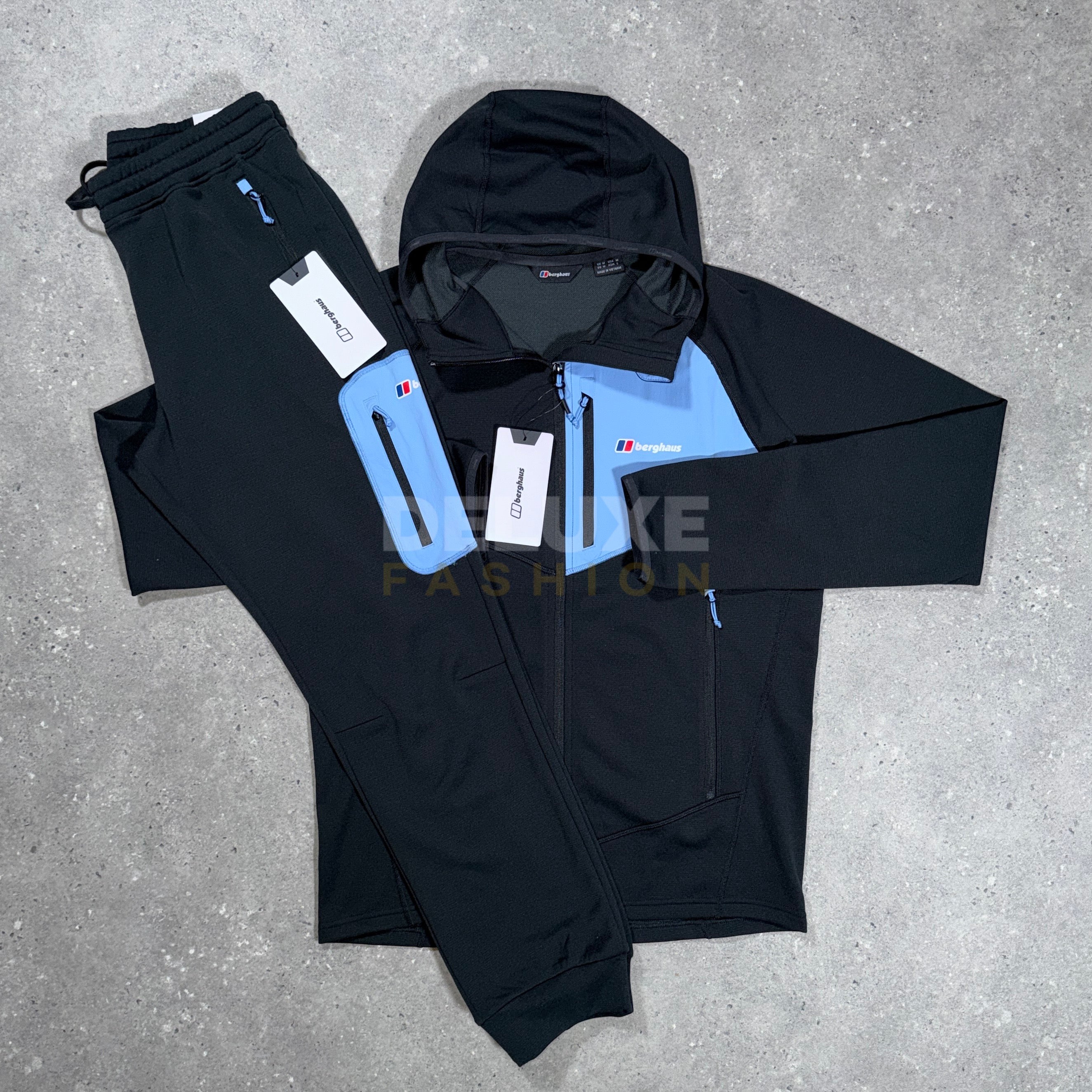 Berghaus cotton tracksuit (black)