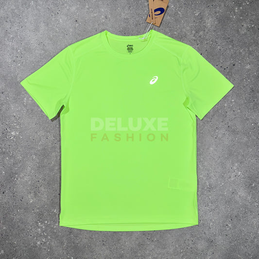 Asics Core t-shirt in lime