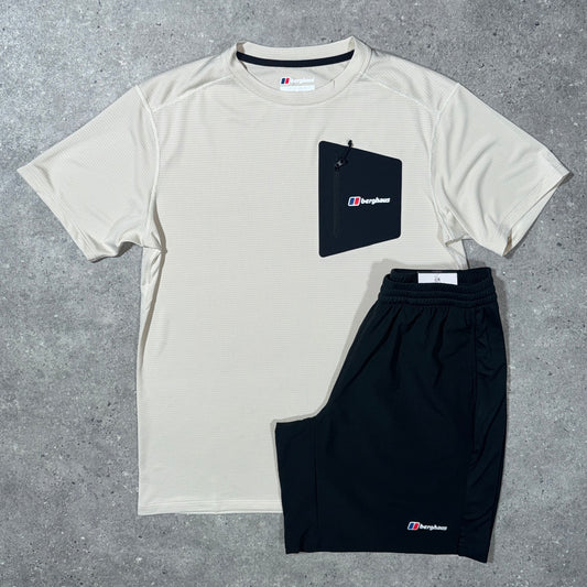 Berghaus sidley set (beige/black)