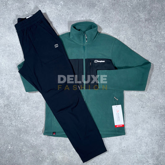Berghaus guide fleece tracksuit (green/black)