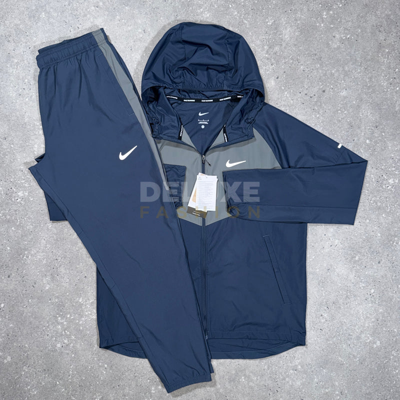 Nike Miler Tracksuit – Navy/Grey