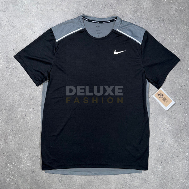 Nike Miler 1.0 T-Shirt – Black/Grey