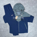 Nike uv tracksuit (navy/grey)