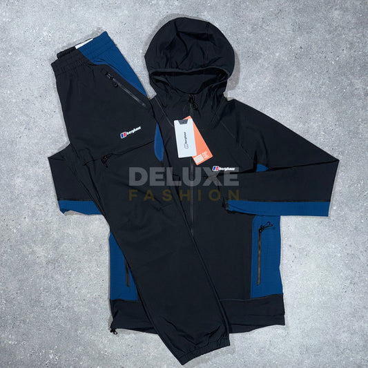 Berghaus Softshell Tracksuit - Black/Navy